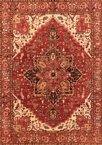Persian Orange Traditional Rug, urb2839org