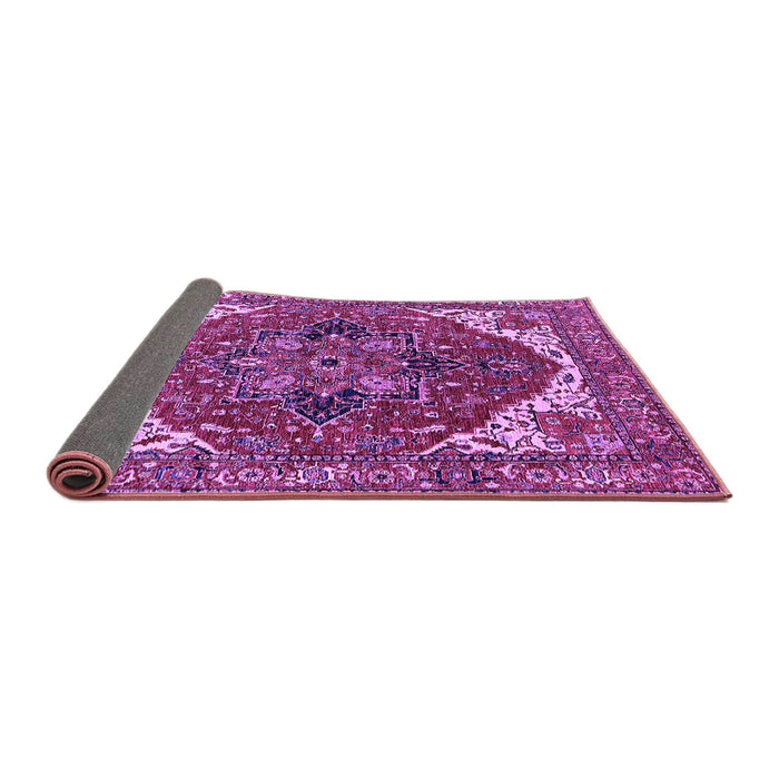 Sideview of Persian Purple Traditional Rug, urb2839pur