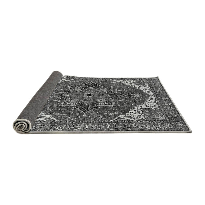 Sideview of Persian Gray Traditional Rug, urb2839gry