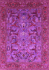 Oriental Pink Traditional Rug, urb2840pnk