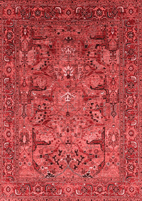 Oriental Red Traditional Rug, urb2840red