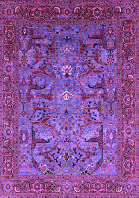 Oriental Purple Traditional Rug, urb2840pur