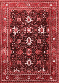 Oriental Red Traditional Rug, urb2841red