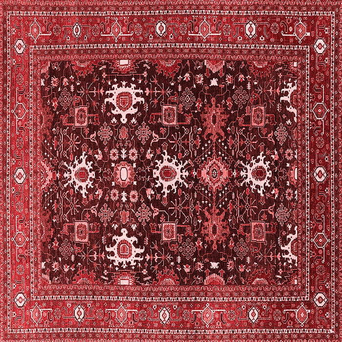 Oriental Red Traditional Rug, urb2841red