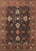 Oriental Brown Traditional Rug, urb2841brn