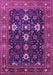 Oriental Pink Traditional Rug, urb2841pnk