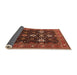 Sideview of Oriental Orange Traditional Rug, urb2841org