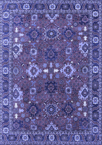 Oriental Blue Industrial Rug, urb2842blu