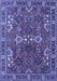 Oriental Blue Industrial Rug, urb2842blu