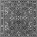 Square Oriental Gray Industrial Rug, urb2842gry