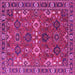 Square Oriental Pink Industrial Rug, urb2842pnk