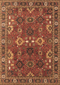 Oriental Brown Industrial Rug, urb2842brn