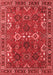 Oriental Red Industrial Area Rugs