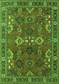 Oriental Green Industrial Rug, urb2842grn