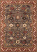 Oriental Brown Traditional Rug, urb2843brn