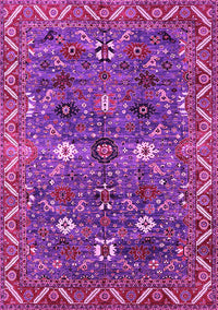 Oriental Pink Traditional Rug, urb2843pnk