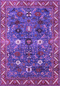 Oriental Purple Traditional Rug, urb2843pur