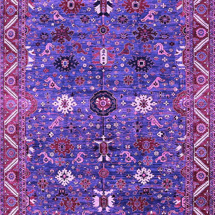 Oriental Purple Traditional Rug, urb2843pur