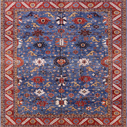 Square Machine Washable Industrial Modern Gunmetal Gray Rug, wshurb2843