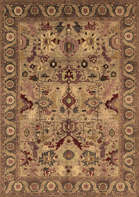 Oriental Brown Traditional Rug, urb2844brn