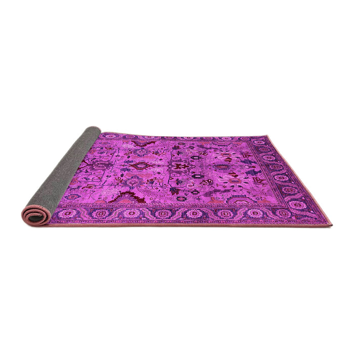 Sideview of Oriental Pink Traditional Rug, urb2844pnk