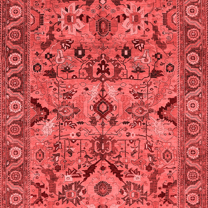 Oriental Red Traditional Area Rugs