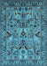 Oriental Light Blue Traditional Rug, urb2844lblu