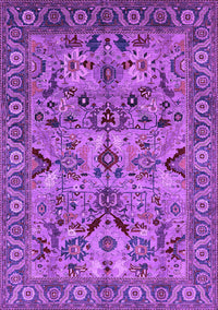 Oriental Purple Traditional Rug, urb2844pur