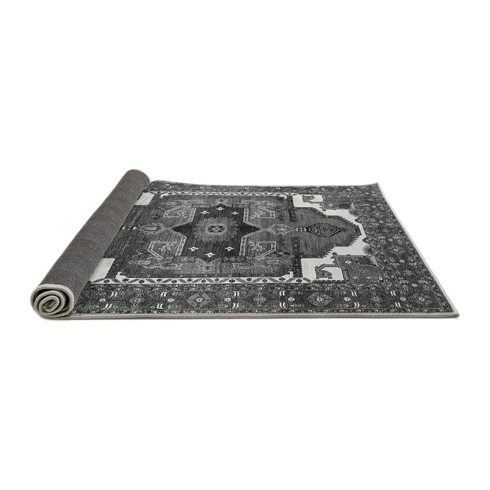 Sideview of Persian Gray Traditional Rug, urb2845gry
