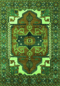 Persian Green Traditional Rug, urb2845grn