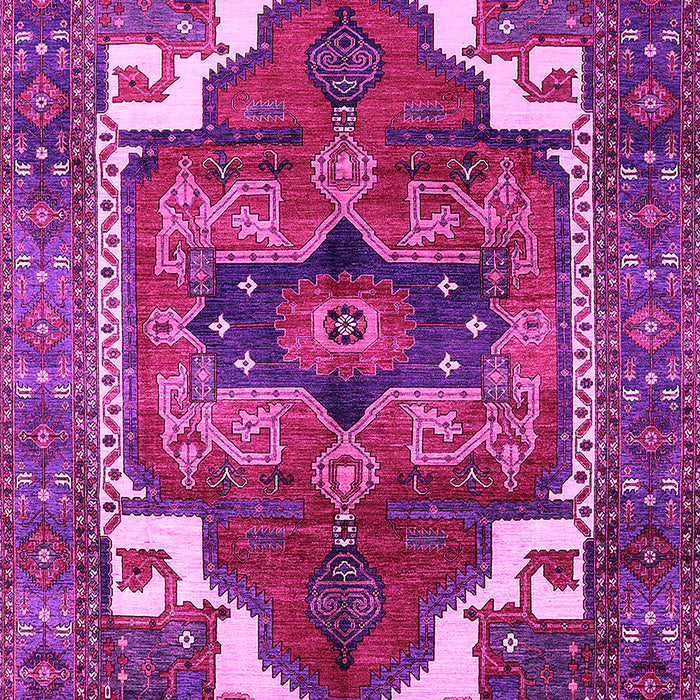 Machine Washable Persian Pink Traditional Rug, wshurb2845pnk
