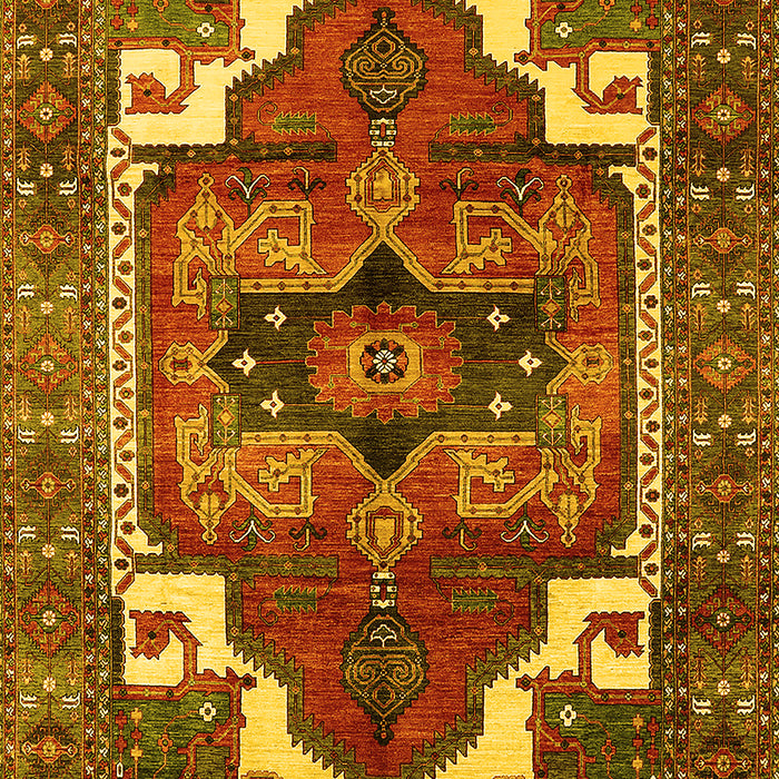 Persian Yellow Traditional Rug, urb2845yw