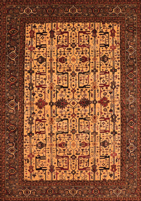 Oriental Orange Industrial Rug, urb2846org