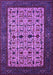 Machine Washable Oriental Purple Industrial Area Rugs, wshurb2846pur