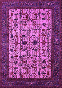 Oriental Pink Industrial Rug, urb2846pnk