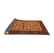 Sideview of Oriental Orange Industrial Rug, urb2846org