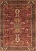 Oriental Brown Industrial Rug, urb2847brn