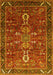 Oriental Yellow Industrial Rug, urb2847yw