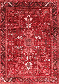 Oriental Red Industrial Rug, urb2847red