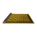 Sideview of Oriental Yellow Industrial Rug, urb2848yw