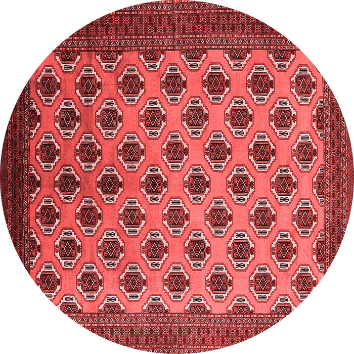 Machine Washable Oriental Red Industrial Rug, wshurb2848red