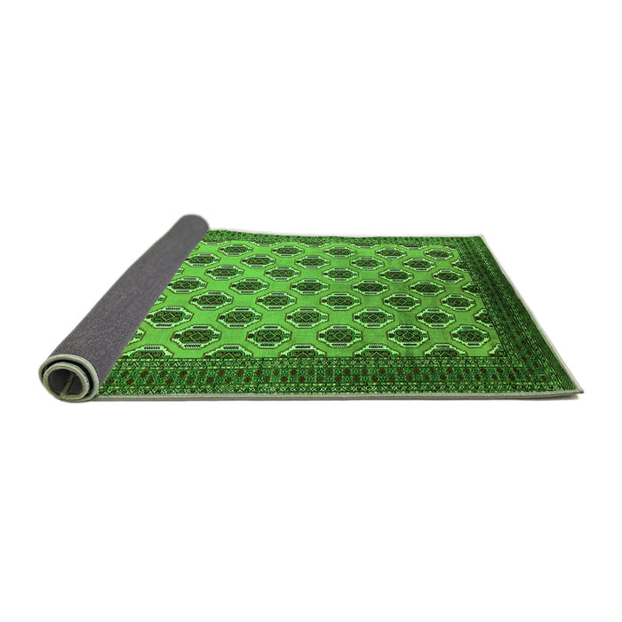 Sideview of Oriental Green Industrial Rug, urb2848grn