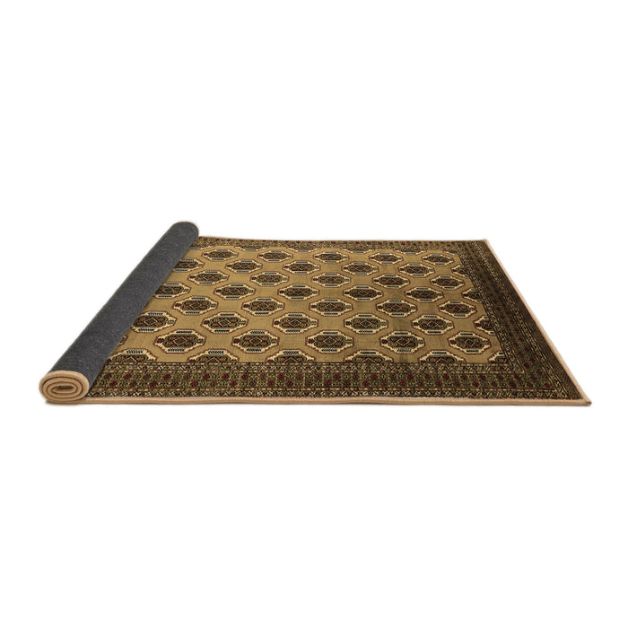 Sideview of Oriental Brown Industrial Rug, urb2848brn