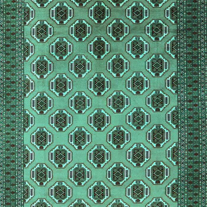 Oriental Turquoise Industrial Rug, urb2848turq