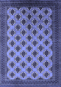 Oriental Blue Industrial Rug, urb2848blu