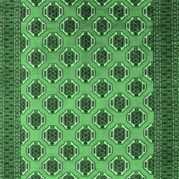 Oriental Emerald Green Industrial Rug, urb2848emgrn