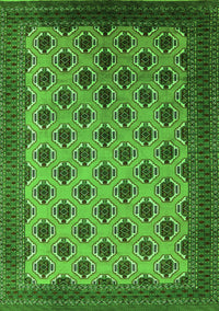 Oriental Green Industrial Rug, urb2848grn