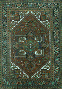 Persian Turquoise Traditional Rug, urb2849turq