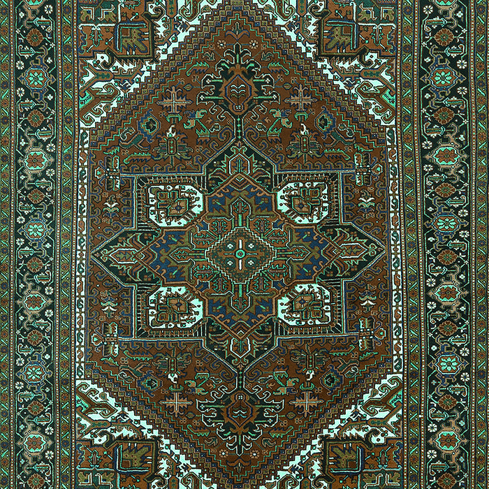 Persian Turquoise Traditional Rug, urb2849turq