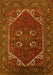 Persian Yellow Traditional Rug, urb2849yw